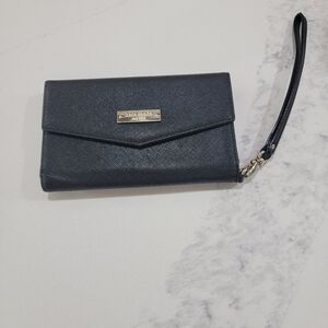 Kate Spade Black Wristlet Clutch